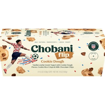 Chobani Flip Low-Fat Cookie Dough Greek Yogurt 