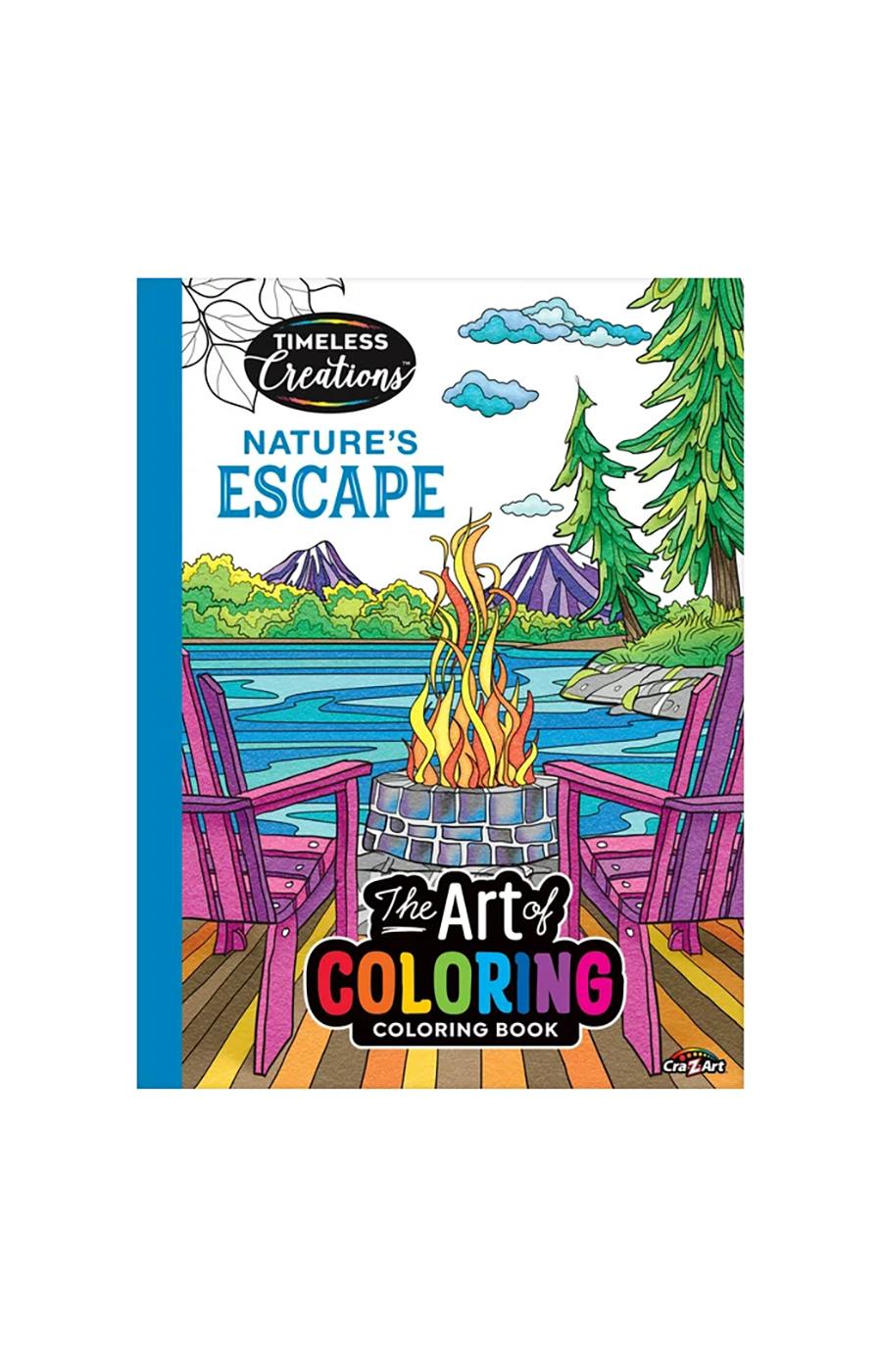 Cra-Z-Art Timeless Creations Nature's Escape Coloring Book; image 1 of 3