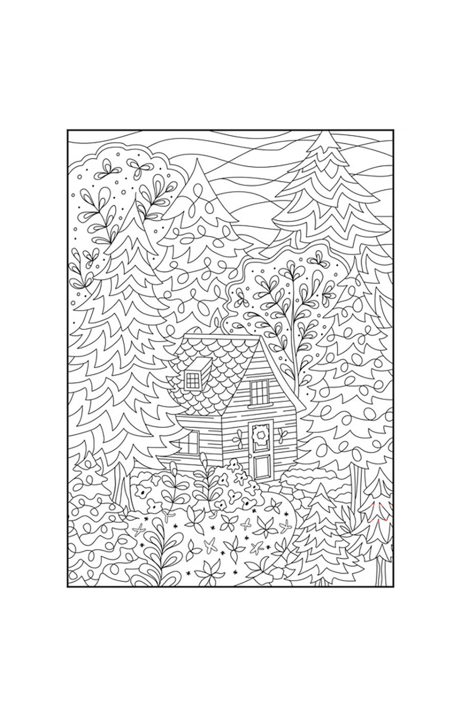 Cra-Z-Art Timeless Creations Nature's Escape Coloring Book; image 2 of 3