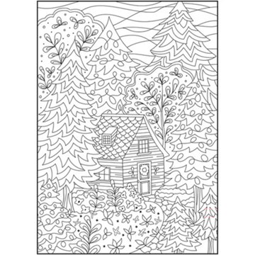 Cra-Z-Art Timeless Creations Nature's Escape Coloring Book