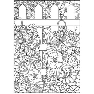 Cra-Z-Art Timeless Creations Nature's Escape Coloring Book