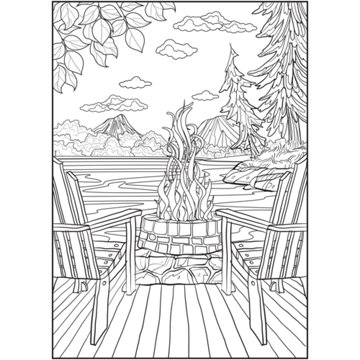 Cra-Z-Art Timeless Creations Nature's Escape Coloring Book