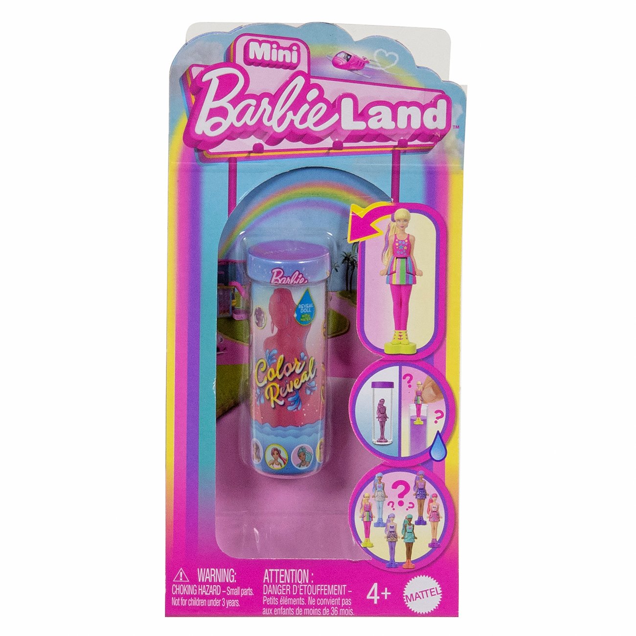 Barbie Mini BarbieLand Color Reveal Doll - Shop Action figures & dolls at H-E-B