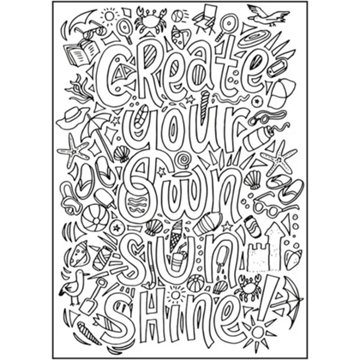 Cra-Z-Art Timeless Creations Follow Your Dream Coloring Book