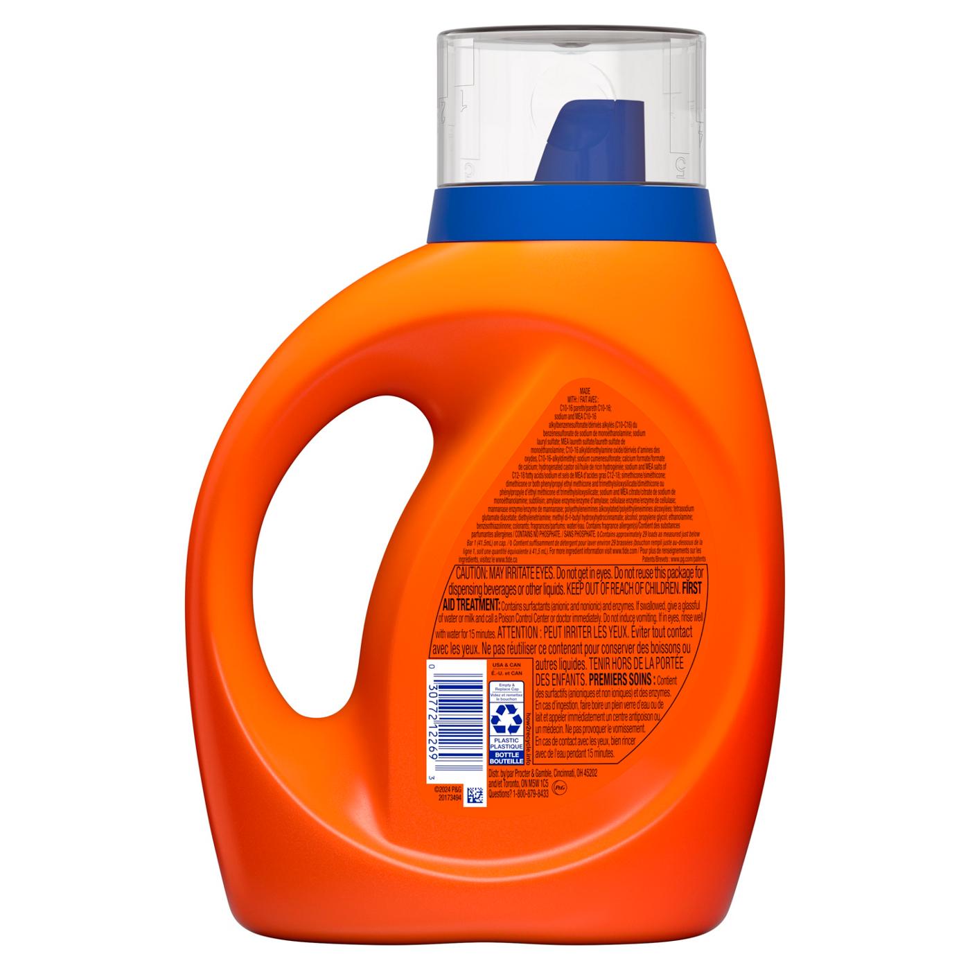 Tide + Ultra Oxi HE Turbo Clean Liquid Laundry Detergent, 29 Loads; image 3 of 5