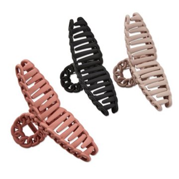 Scunci All Day Hold Chain Loop Claw Hair Clips
