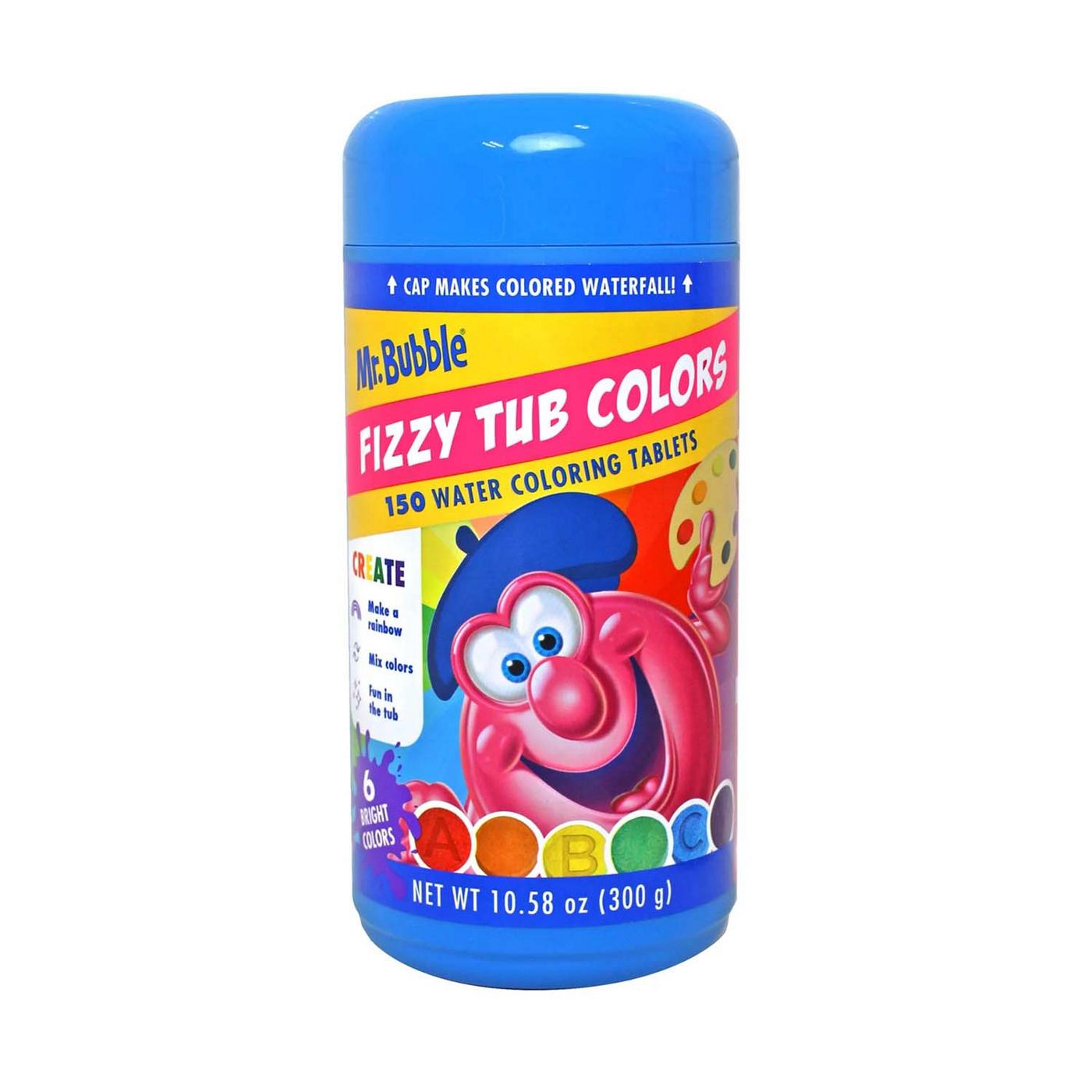 Mr. Bubble Fizzy Tub Colors; image 1 of 6