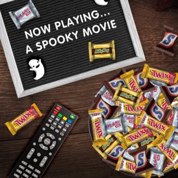 Snickers, Twix, Milky Way & 3 Musketeers Assorted Mini Chocolate Halloween Candy