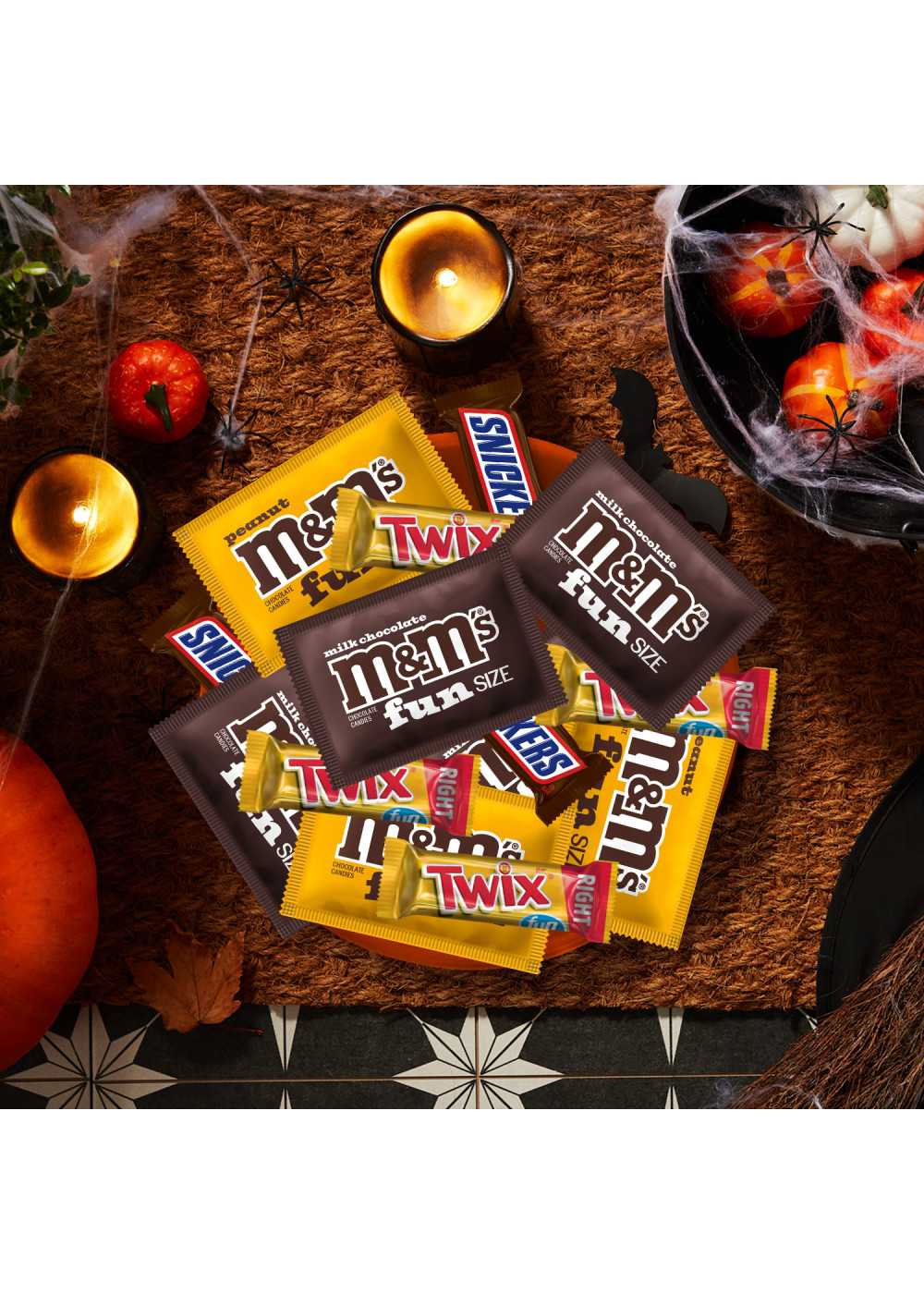 M&M'S, Snickers, & Twix Assorted Fun Size Halloween Candy; image 2 of 6