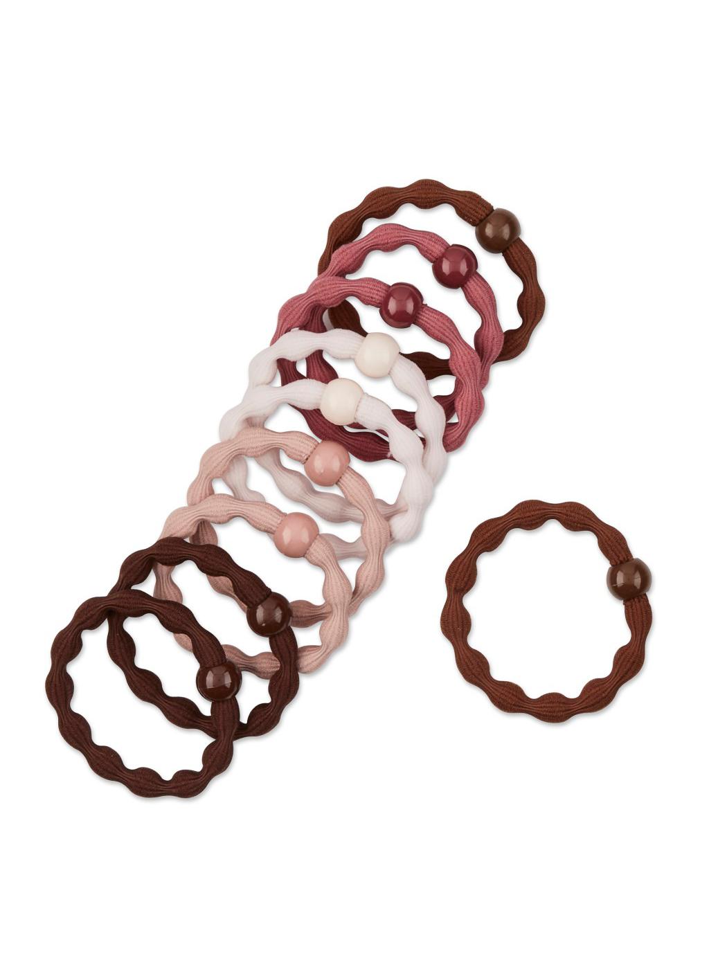 Scunci All Day Strong Hold Bead Hair Ties - Neutral; image 3 of 3