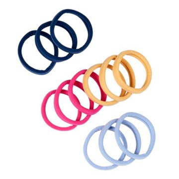 Scunci All Day Hold Medium Seamless Hair Elastics