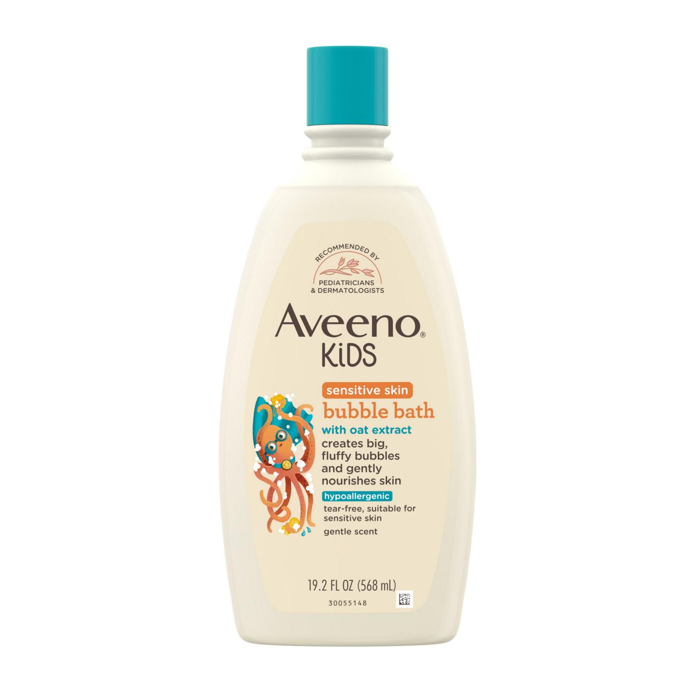 Aveeno Kids Sensitive Skin Bubble Bath; image 1 of 3
