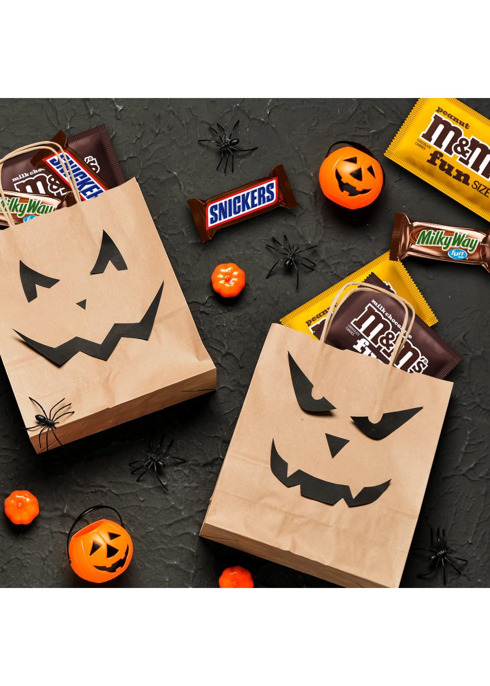 M&M'S, Snickers & Milky Way Assorted Fun Size Milk Chocolate Halloween ...