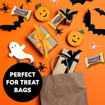 Snickers Almond & Crunchy Peanut Butter Chocolate Halloween Candy, 35 pc