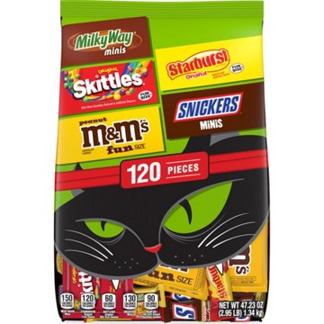 M&M'S, Snickers, Skittles, Starburst & Milky Way Assorted Halloween Candy