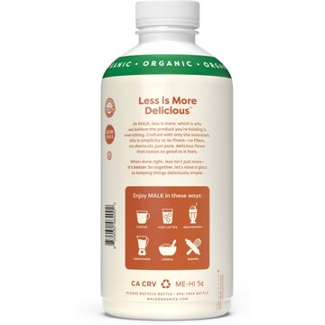 Malk Organic Oat Milk - Vanilla