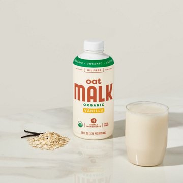 Malk Organic Oat Milk - Vanilla