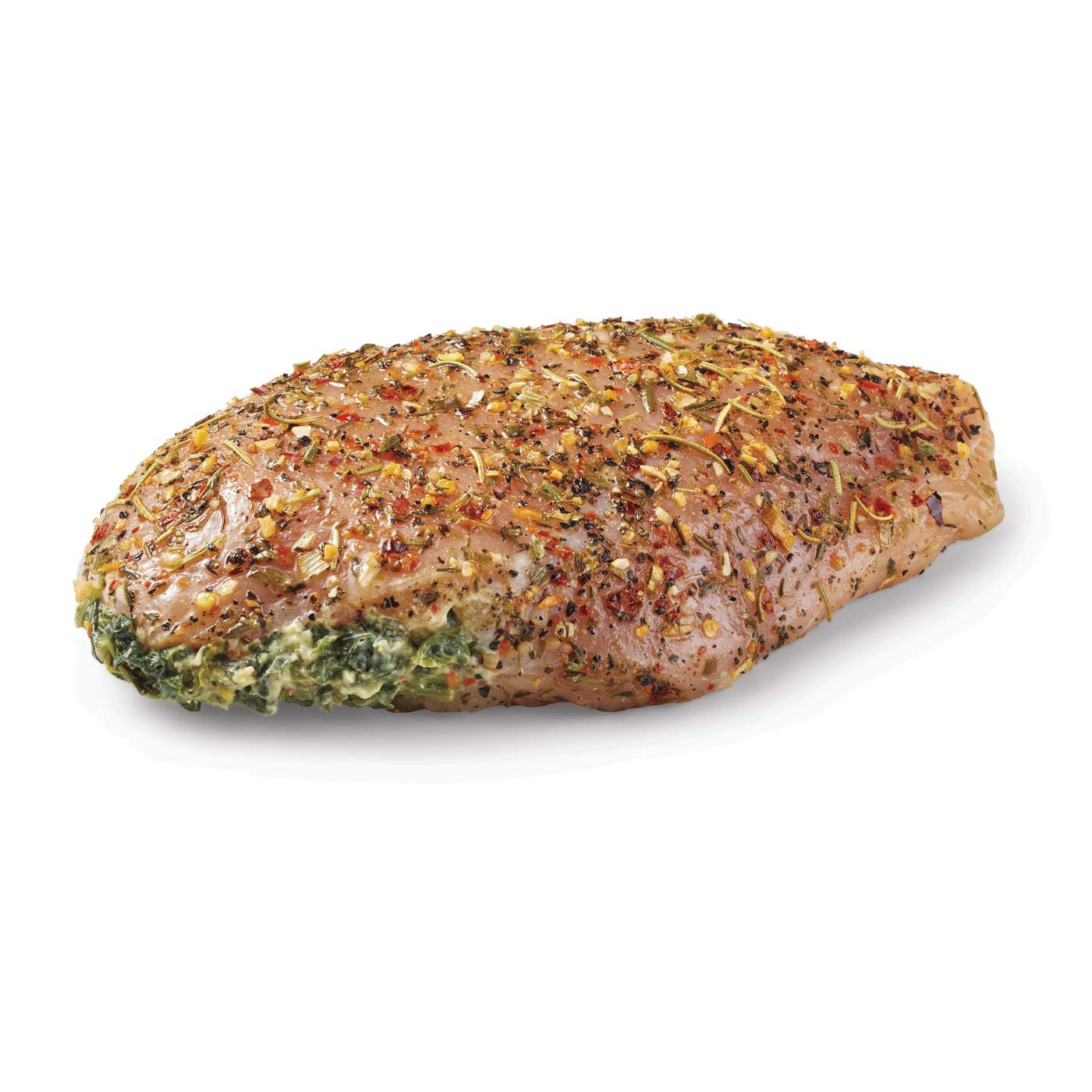 H-E-B Meat Market Spinach Sundried Tomato-Stuffed Boneless Chicken Breast; image 1 of 4