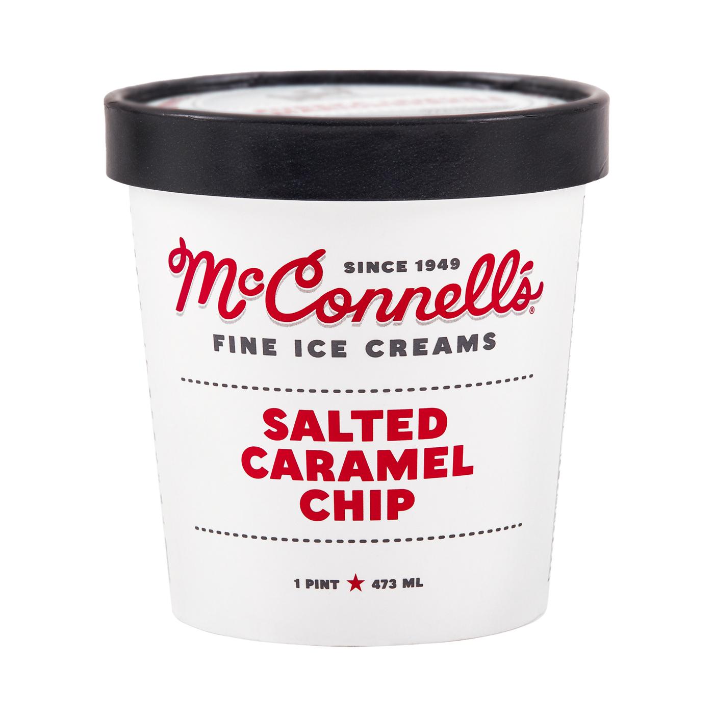 McConnell's Salted Caramel Chip Ice Cream; image 1 of 2