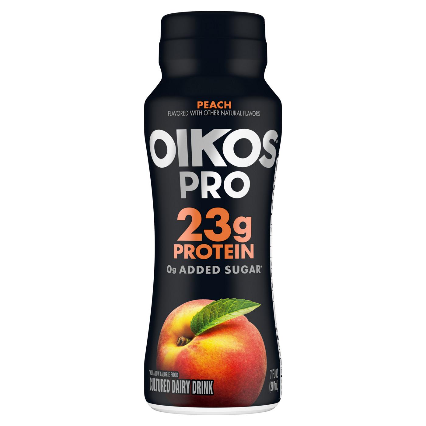 Oikos Pro 23g Protein Drink - Peach; image 1 of 9