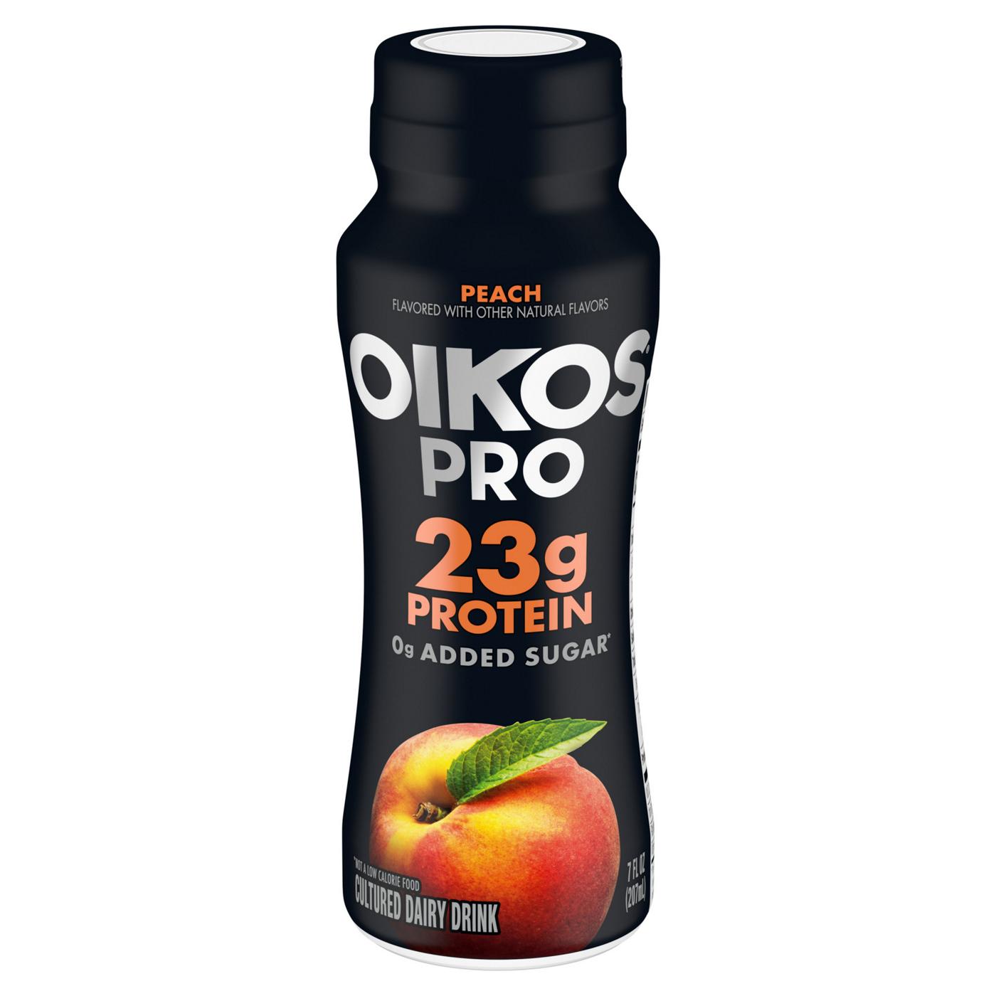 Oikos Pro 23g Protein Drink - Peach; image 8 of 9