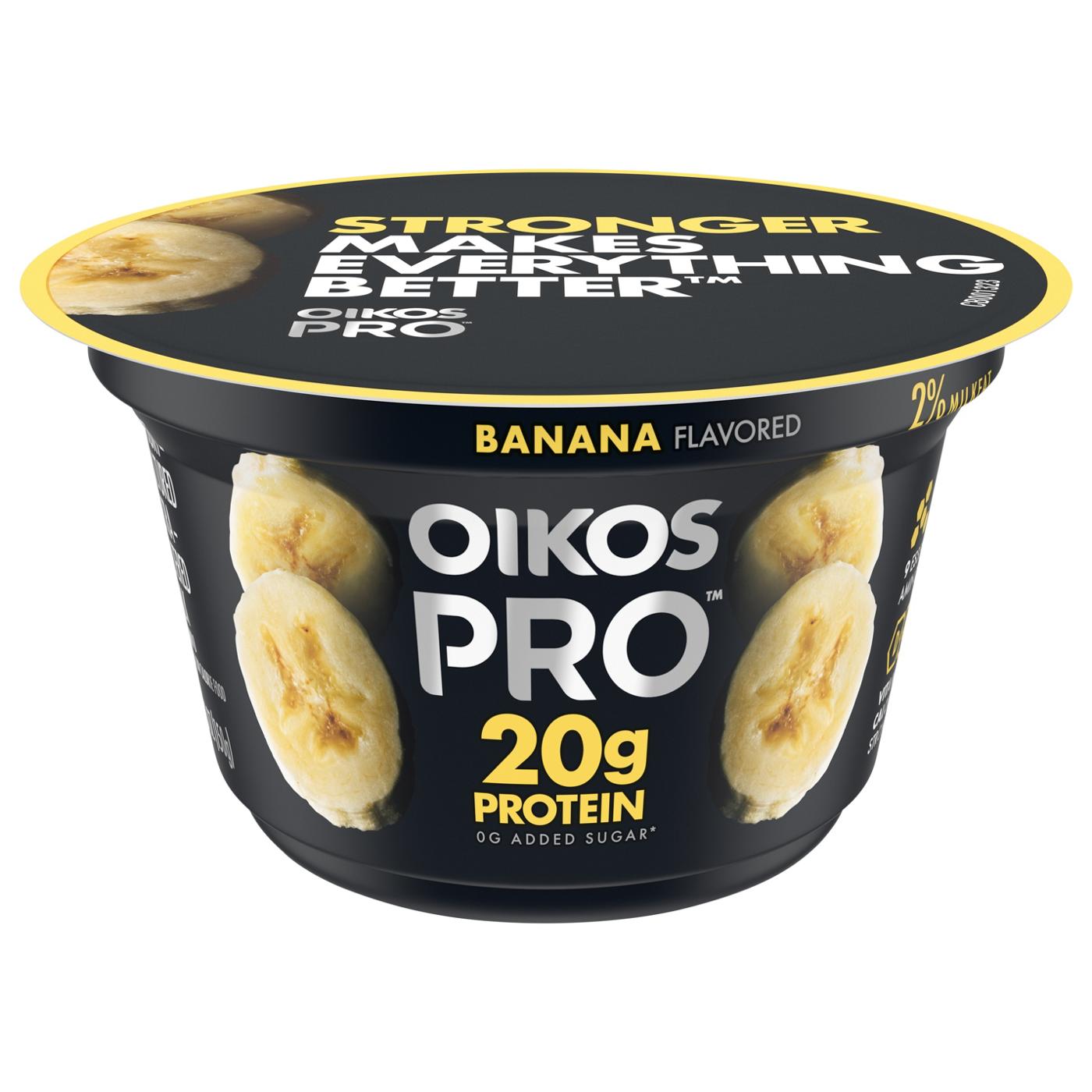 Oikos Pro 20g Protein Greek Yogurt - Banana - Shop Yogurt at H-E-B