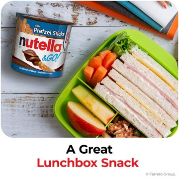 Nutella & Go! Hazelnut Spread + Pretzel Sticks Snack Packs