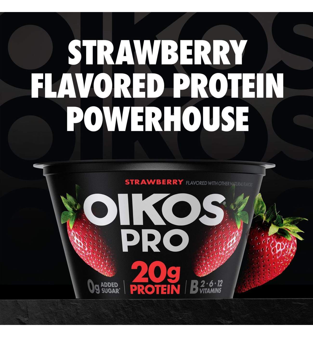 Oikos Pro 20g Protein Greek Yogurt - Strawberry; image 3 of 10