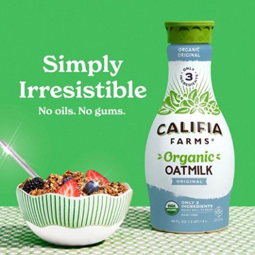 Califia Farms Organic Oat Milk Original