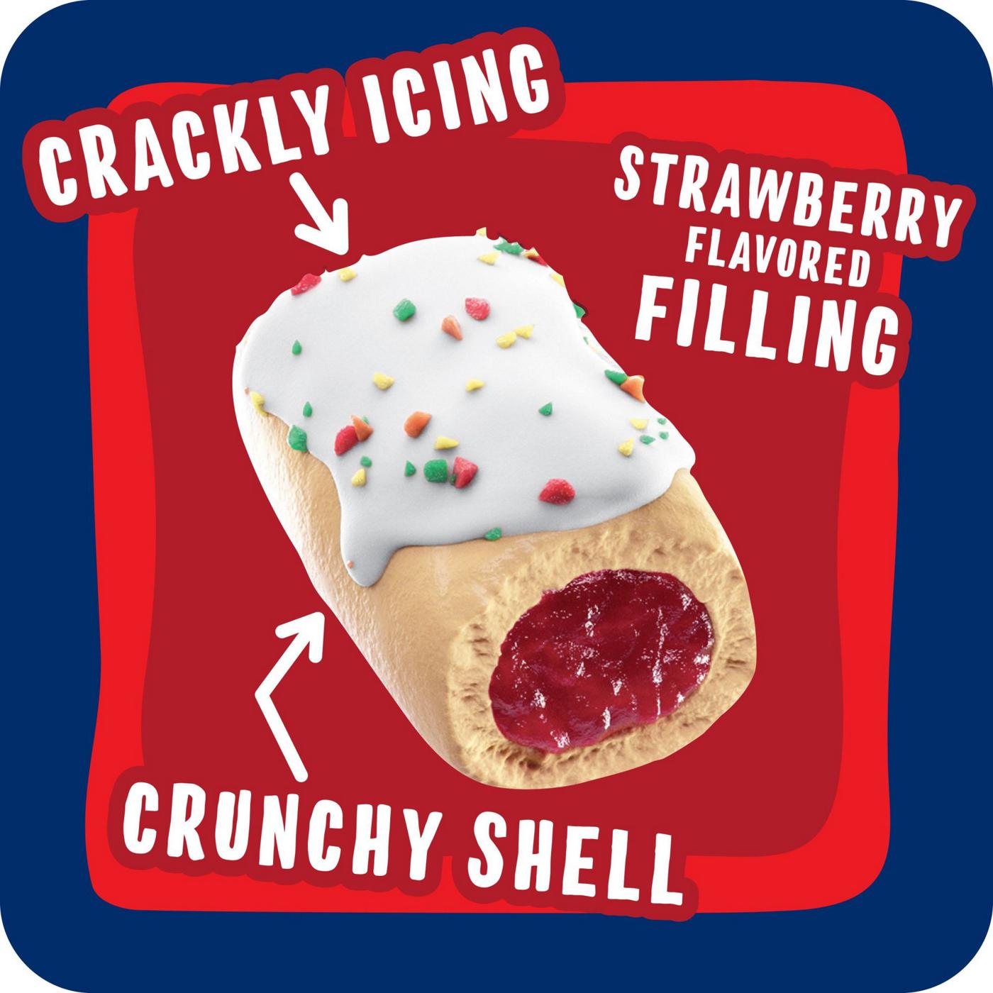 Pop-Tarts Crunchy Poppers Frosted Strawberry Crunch Crunchy Filled Snack Pieces; image 2 of 6