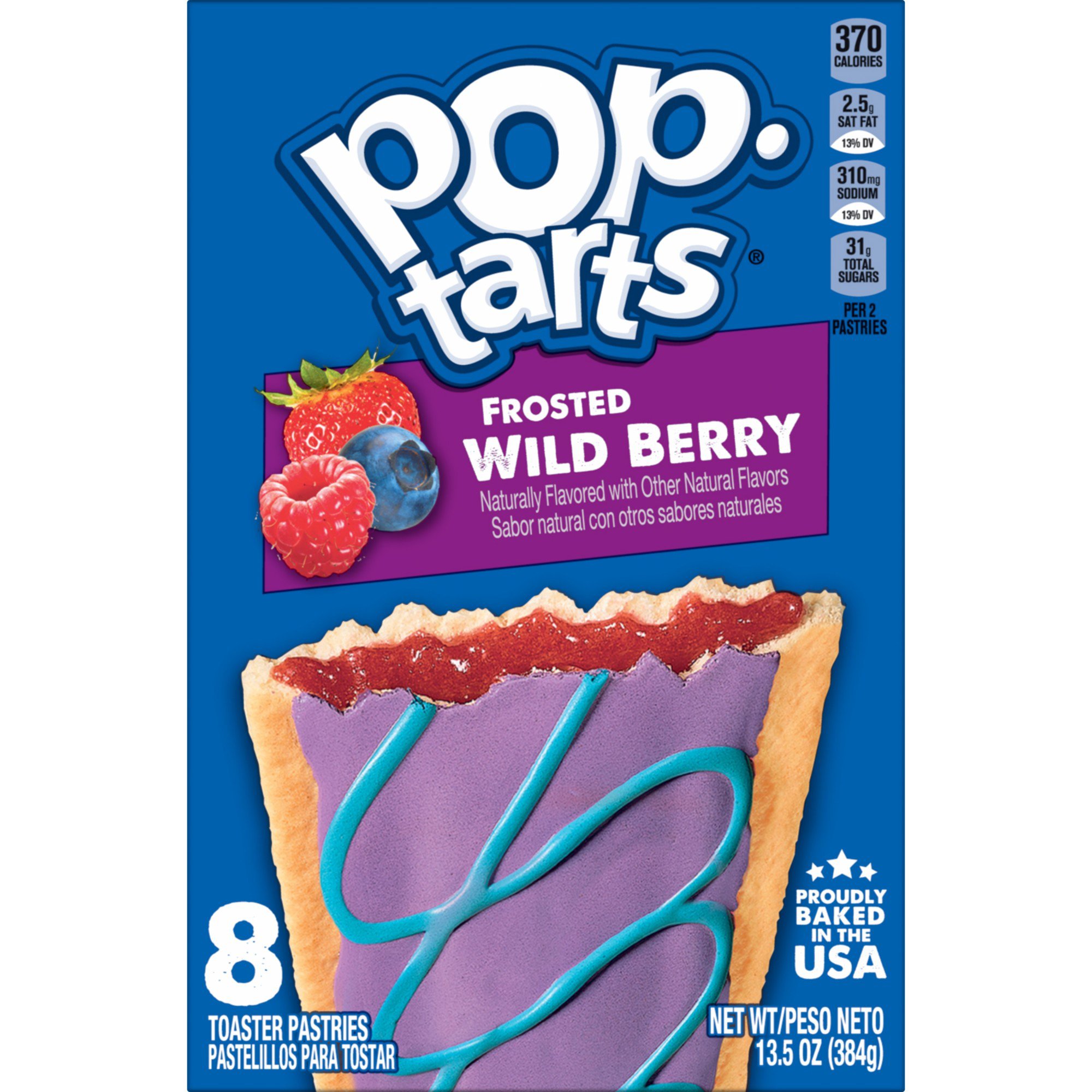 Pop-Tarts Frosted Wild Berry Toaster Pastries, 13.5 oz - Shop Toaster
