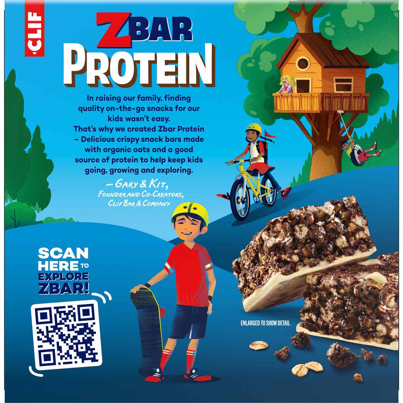 Clif Kid ZBar Energy Snack Bars - Cookies 'N Creme; image 10 of 10