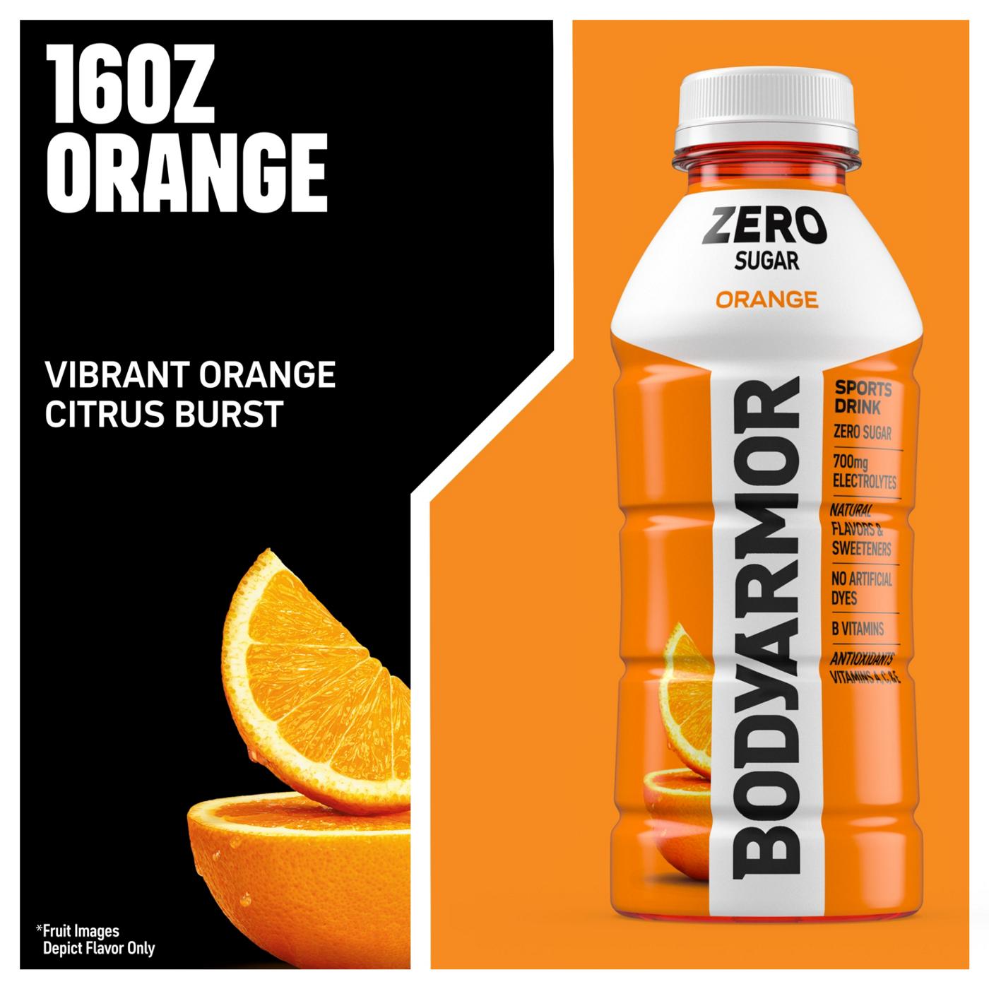 BODYARMOR Zero Sugar Sports Drink - Orange; image 3 of 7