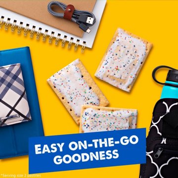 Pop-Tarts Frosted Blueberry Toaster Pastries, 13.5 oz, 8 ct