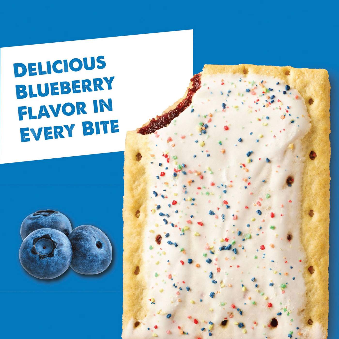 Pop-Tarts Frosted Blueberry Toaster Pastries, 13.5 oz; image 6 of 6
