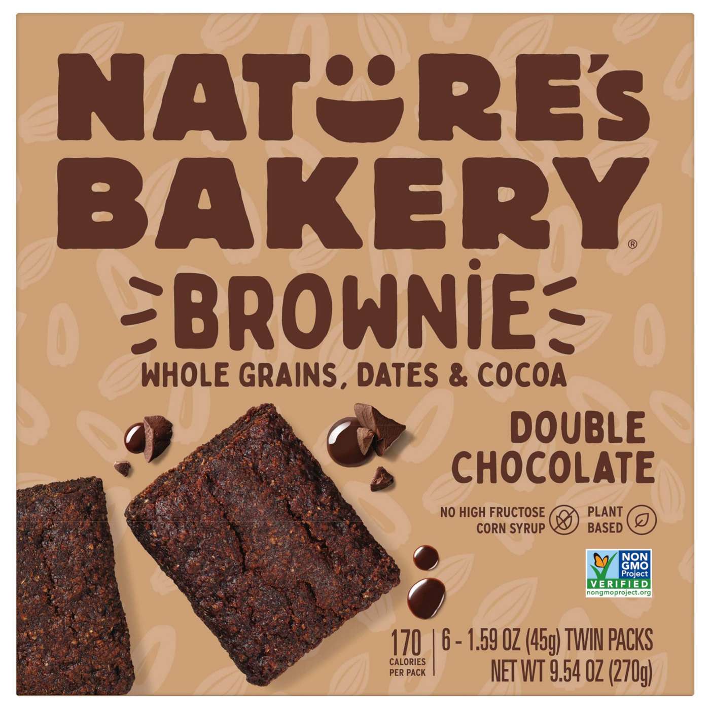 Nature's Bakery Double Chocolate Brownie; image 1 of 7