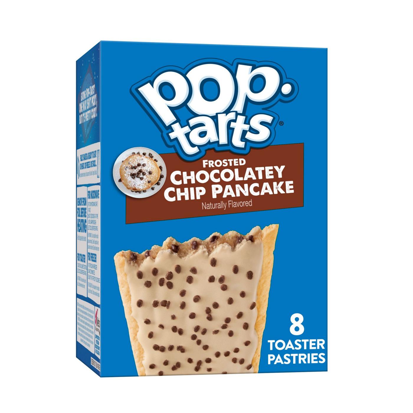 Pop-Tarts Frosted Chocolatey Chip Pancake Toaster Pastries; image 4 of 5