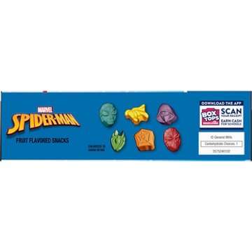 Betty Crocker Spider-Man Fruit Snacks, 10 ct