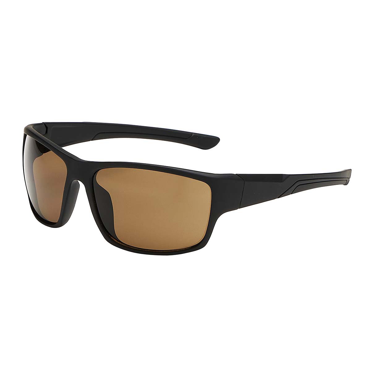 Select A Vision Men's Full Rim Square Black Brown Sunglasses