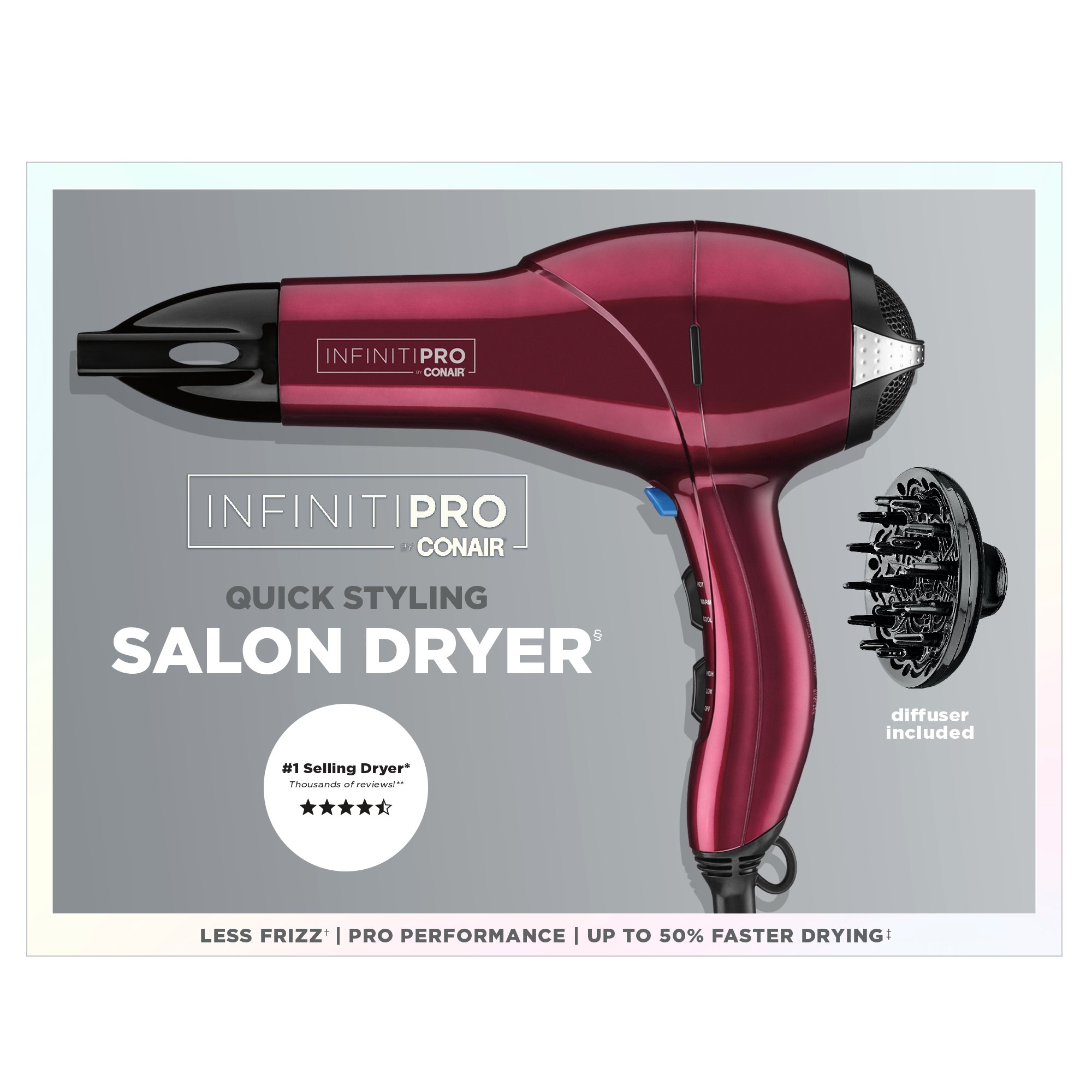 Conair Infiniti Pro Quick Styling Salon Dryer Shop Hair Dryers At H E B 2273