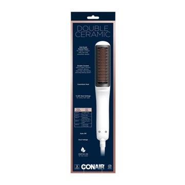 Conair Double Ceramic Heated Straight Brush