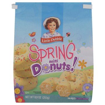 Little Debbie Spring Mini Donuts, 8.9 oz