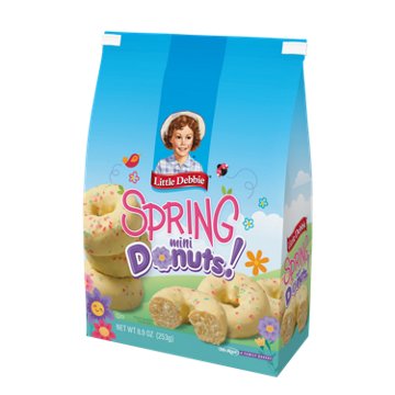 Little Debbie Spring Mini Donuts, 8.9 oz
