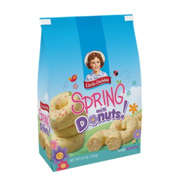 Little Debbie Spring Mini Donuts, 8.9 oz