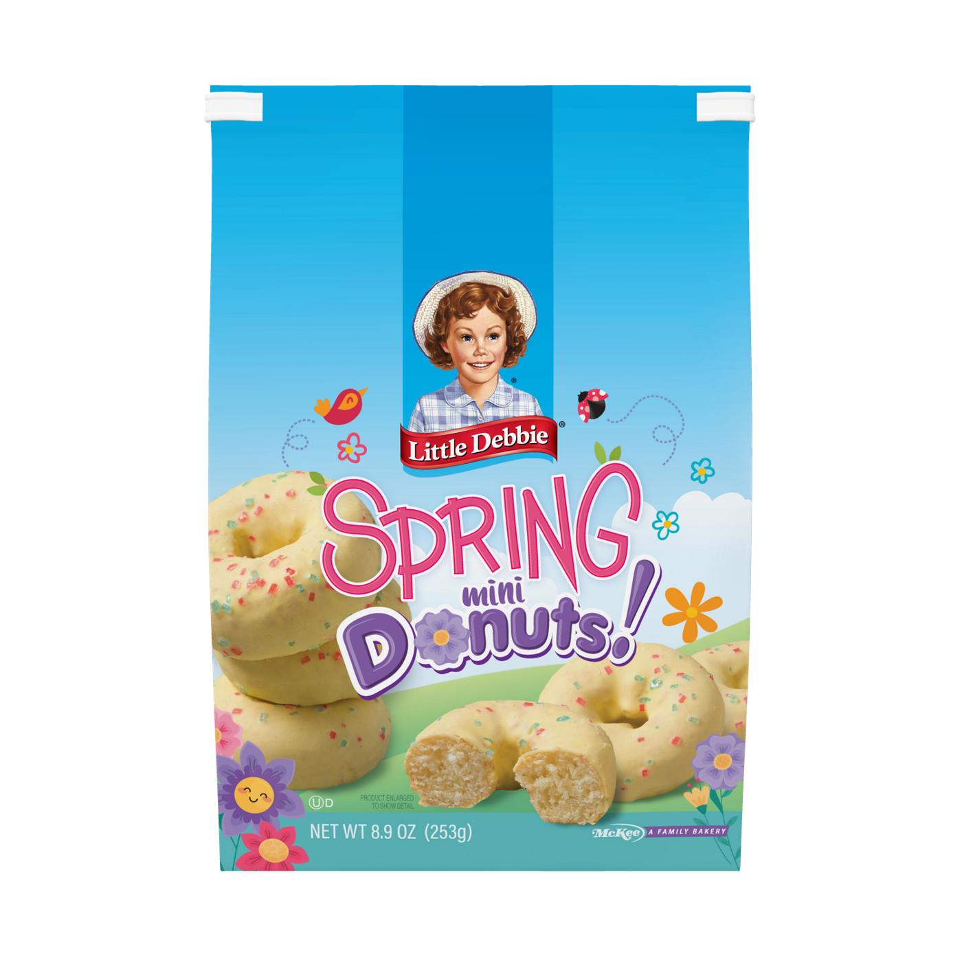 Little Debbie Spring Mini Donuts; image 6 of 6