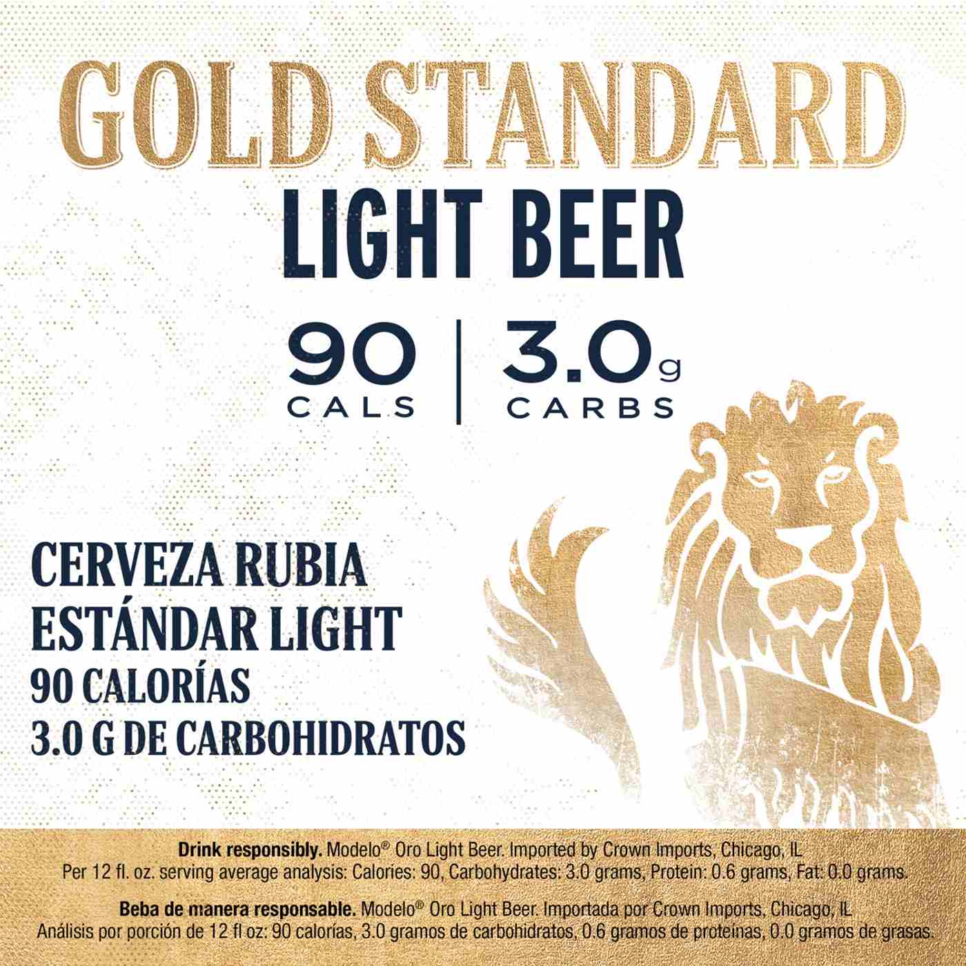 Modelo Oro Mexican Lager Import Light Beer 24 pk Cans; image 3 of 7