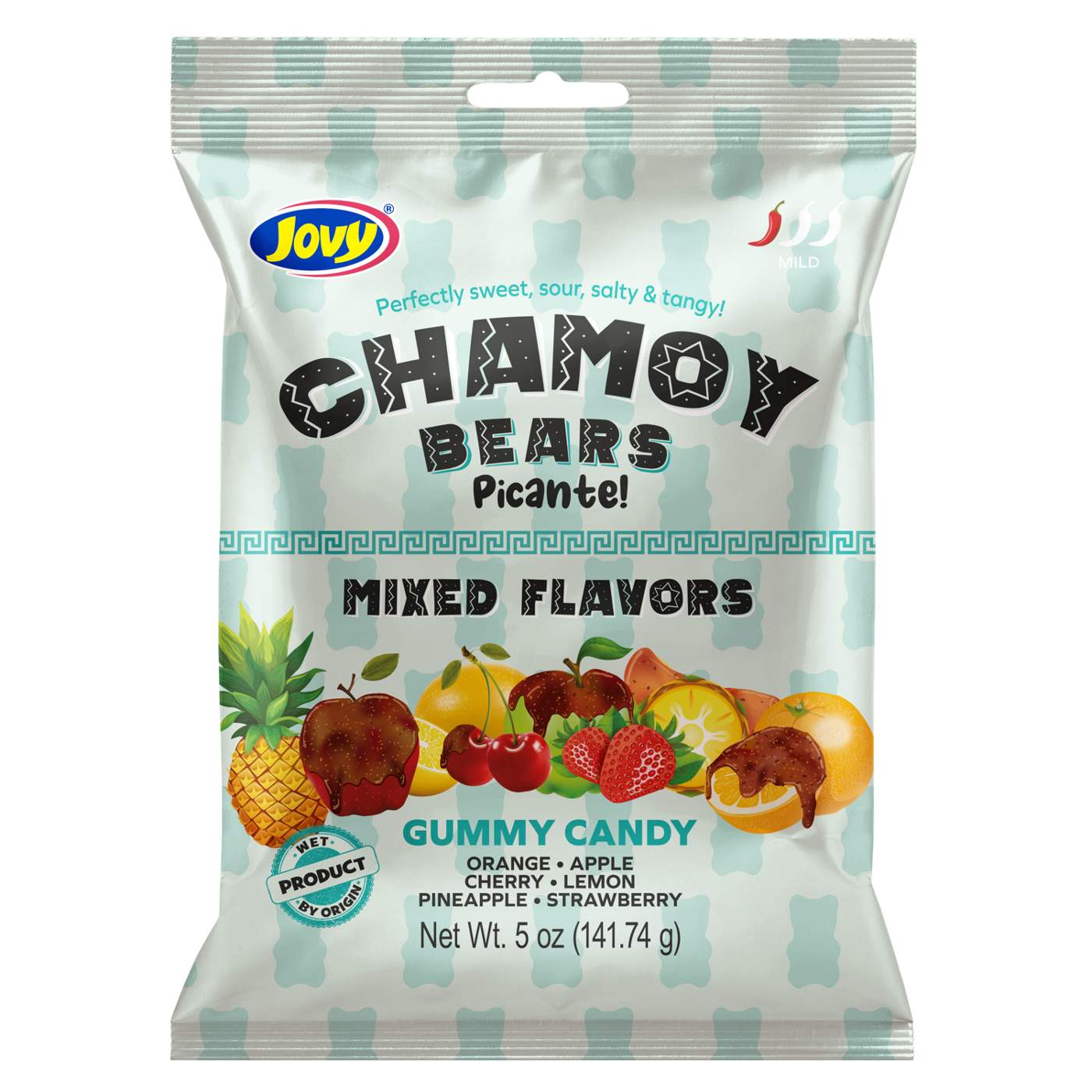 Jovy Chamoy Bears Gummy Candy; image 1 of 2