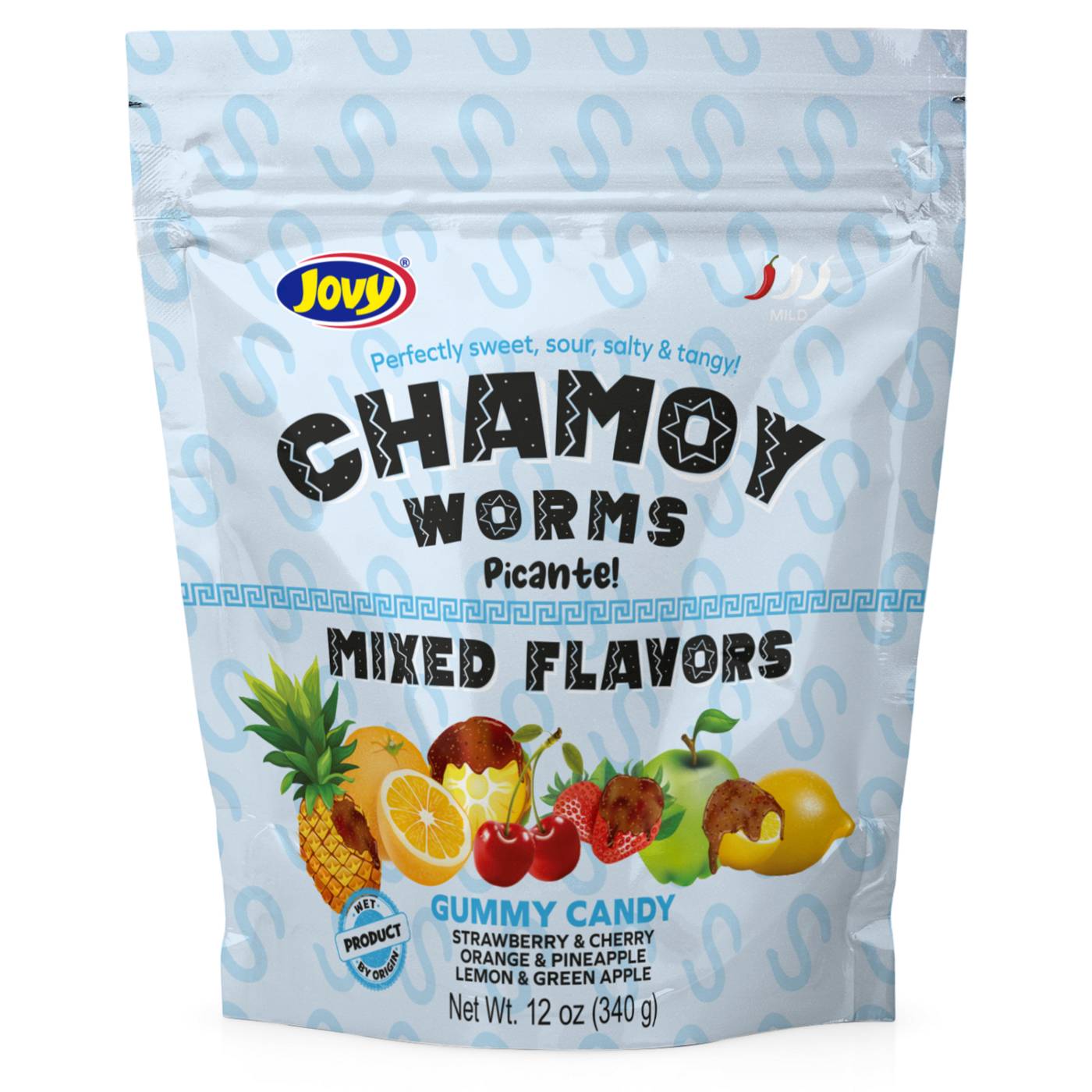 Jovy Chamoy Worms Gummy Candy; image 1 of 2