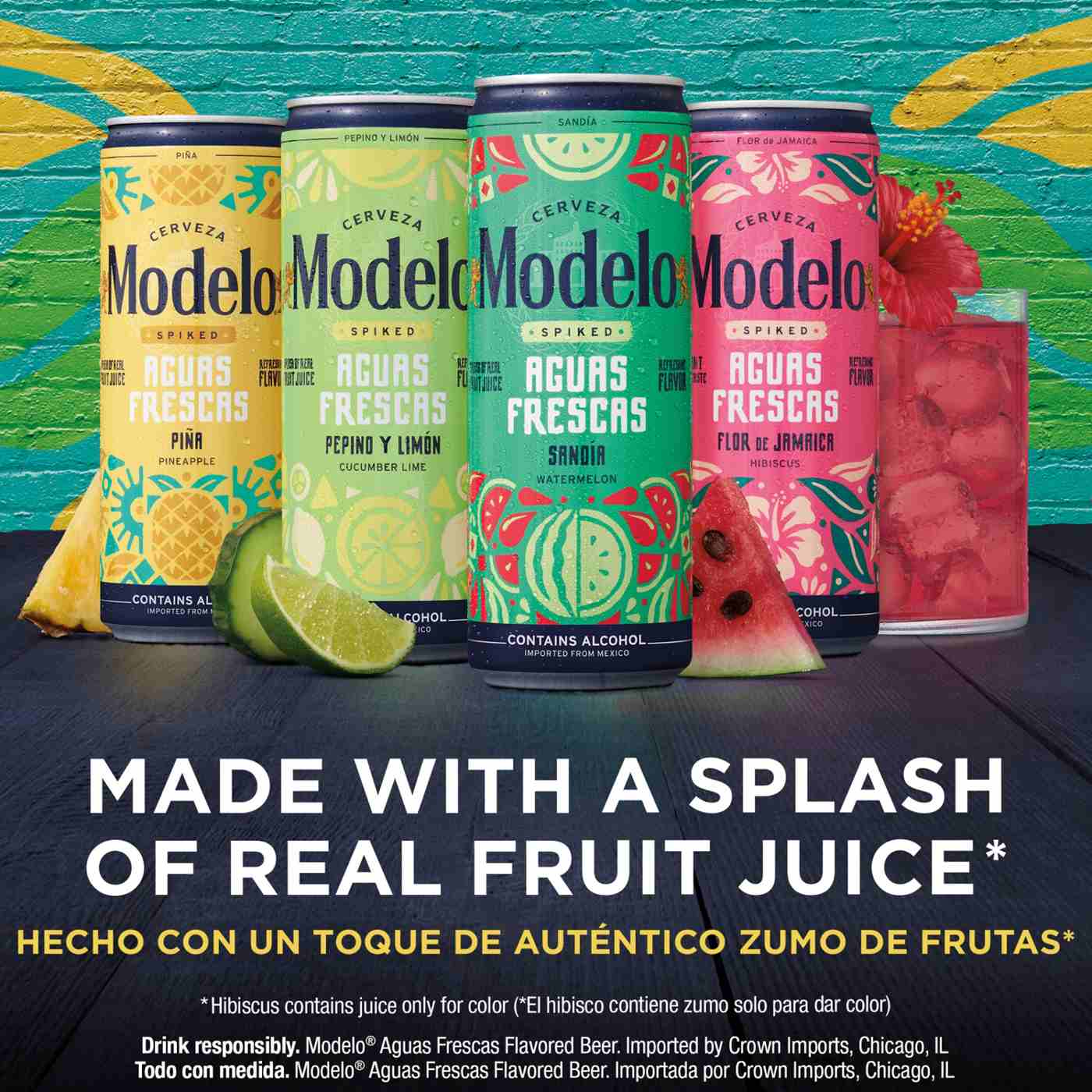 Modelo Spiked Aguas Frescas Spiked Frescas Variety Pack 12 pk Cans; image 7 of 8
