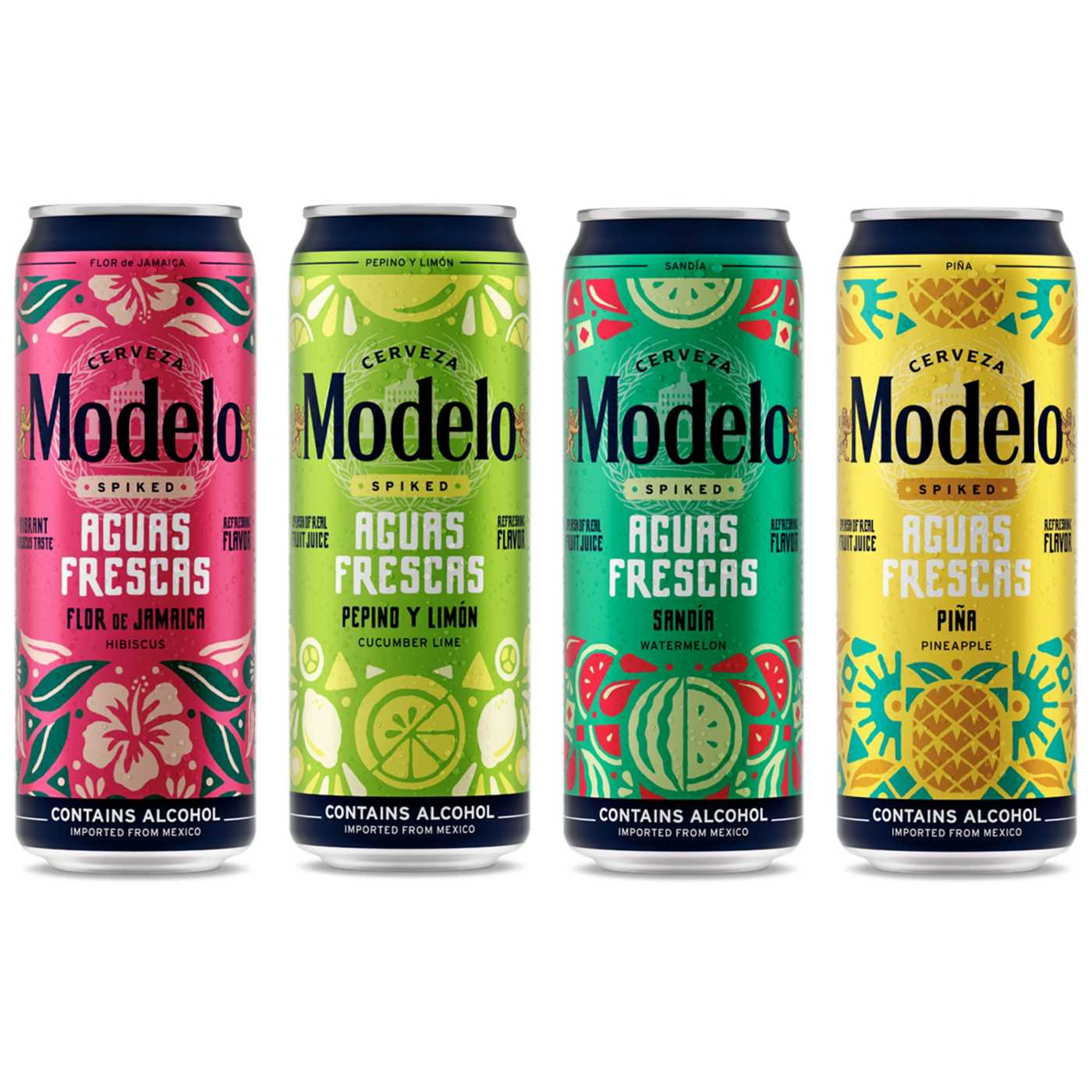 Modelo Spiked Aguas Frescas Spiked Frescas Variety Pack 12 pk Cans; image 8 of 8